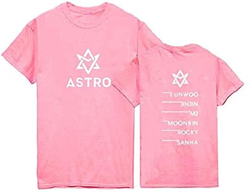 Mainlead KPOP Astro-Shirt MJ Rocky Sanha Jinjin Moonbin Eunwoo camisa