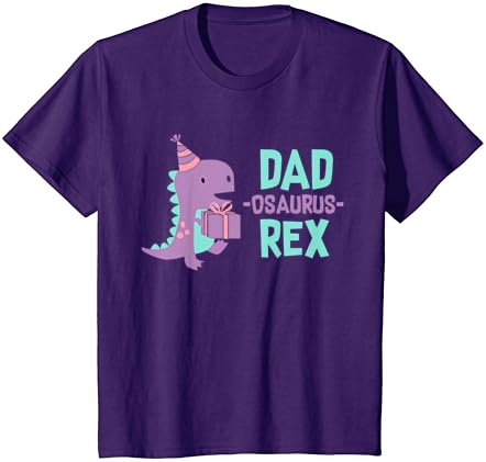 Pai Dinosaur Family Combating Birthday Girls Party Filha T-shirt