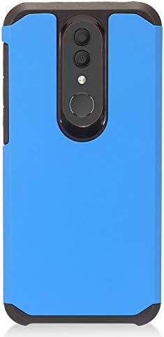 Z -Gen - Alcatel Onyx 5008R - Caixa de telefone híbrido emborrachado + Protetor de tela de vidro temperado - AH2 Blue