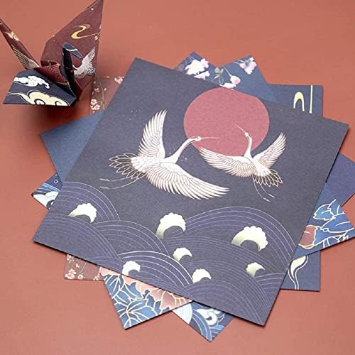 72pcs tamanho grande 5.59 Permade Origami Paper Cranes Dobra guindastes de origami Grusinhos de pássaros diy para festa de