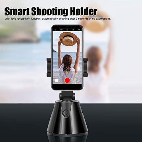 Titular de telefone de rastreamento automático, telefone universal portátil all-in-one de 360 ​​graus Selfie stick, para