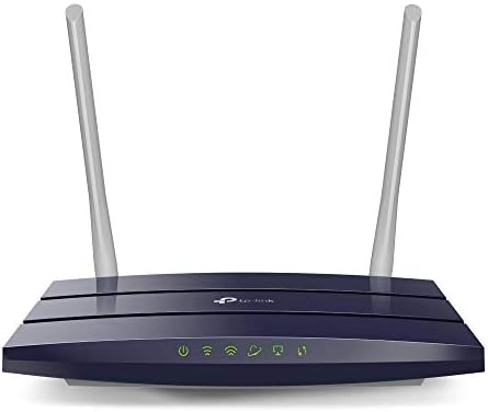 TP -Link AC1200 WiFi Router - Dual Band Wireless Internet Router, 4 x 10/100 Mbps portas Ethernet Fast, suporta wifi convidado,
