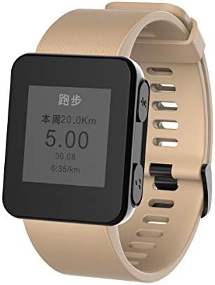 Ysang Ajuste Ajuste de Solicão de Substituto de Silicone Strap Strap Sport Strap for Garmin Forerunner 35 Smartwatch