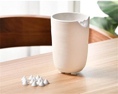 30pcs Kiln Pottery unhas móveis suportes refratários unhas de alta temperatura Ferramentas de cerâmica resistentes reutilizáveis