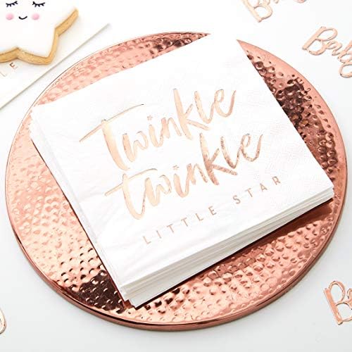 Ginger Ray Rose Gold Failed Twinkle Paper Guardine