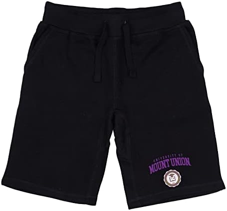 Universidade de Mount Union Raiders Purples Seal College College Fleece Shorts