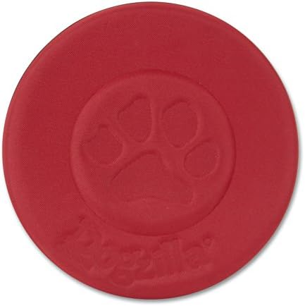 Petmate 30889 Dogzilla Flying Disc Pet Toy, 10 polegadas, vermelho