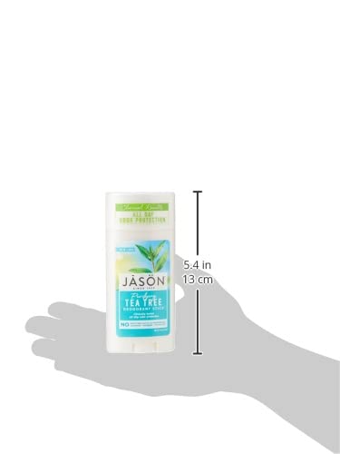 Jason alumínio livre de desodorante, purificando tea árvore, 2,5 oz