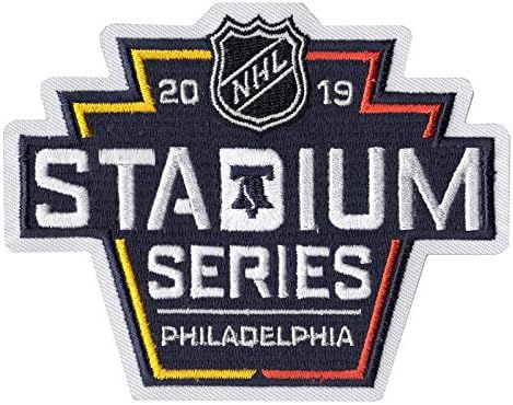 2019 NHL Stadium Series Game Patch Jersey Philadelphia Flyers Pittsburgh Penguins