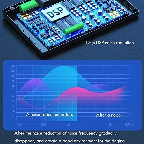 Lmmddp m9 interface de áudio placa de som de voz ao vivo mixer de voz externa placa de som USB múltiplos efeitos placas de