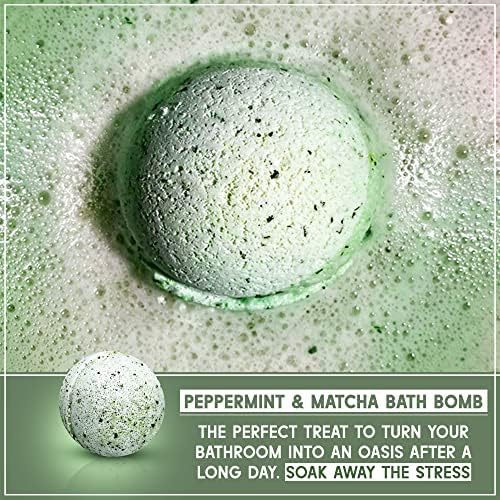 Terça -feira apaixonada Conjunto de presentes de banho totalmente natural - Pacote de variedades de bomba de banho