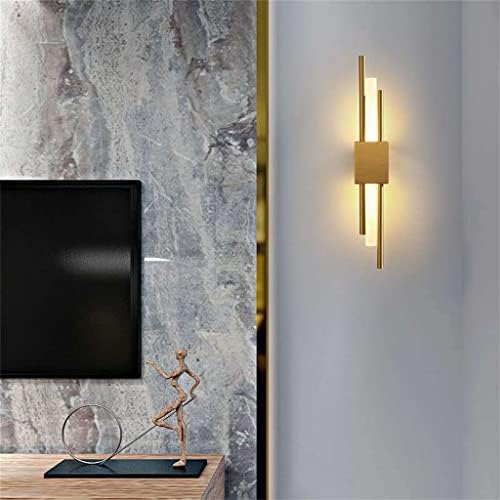 N/A Bronze Gold e Black 50cm Pipe Wall Lamp para sala de estar corredor do corredor Corredor Solas de luminária