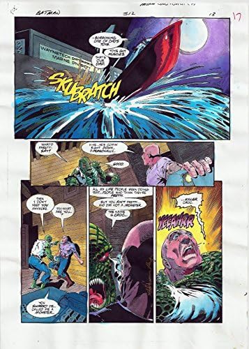 Batman Comics 512 Arte da produção Página original 13 ADRIENNE ROY