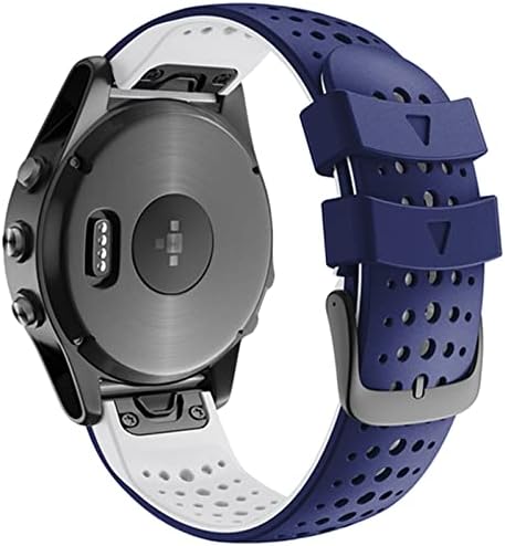 Bneguv 26 mm tiras de faixa de relógio para Garmin Fenix ​​6 6x Pro 5 5x 3 3HR 935 945 Watch Silicone Correa Smart Watch