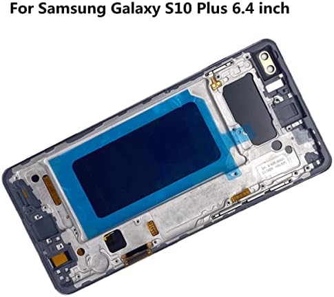 Lnonls LCD Tela da tela Substituição da tela Samsung Galaxy S10 Plus LCD Touch Digitizer Tela com quadro S10+ 6,4 G975U