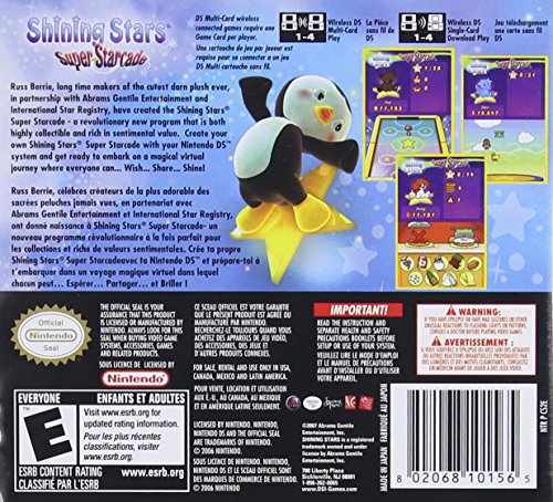 Estrelas brilhantes: Super Starcade - Nintendo DS