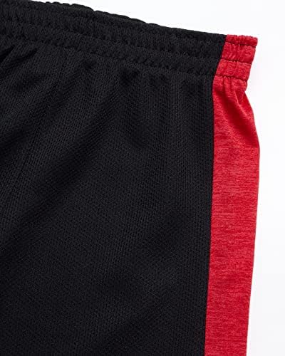 Conjunto de shorts atos dos meninos de atletas profissionais - camiseta de desempenho seco de 4 peças e shorts de basquete