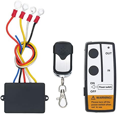 Kit de controle remoto de guincho sem fio qook para carro de carro de jipe ​​de caminhão ATV SUV 12V