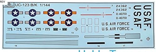 UC-123K 'Provedor' Aeronave USAF 1/144 Amodel 1408