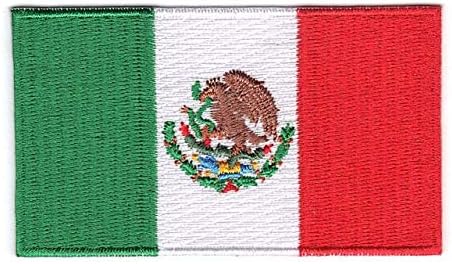 México mexicano bordado country nacional de bandeira nacional na equipe de patch de emblema