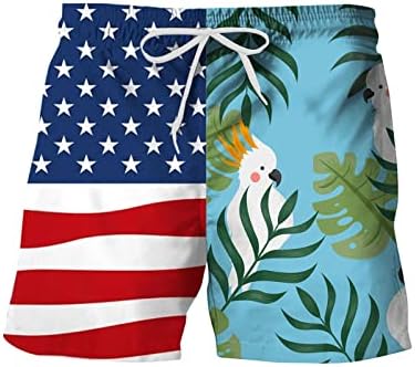 Miashui Quick y leve mass primavera verão shorts casuais bandeira de retalhos de retalhos de retalhos esportes de praia