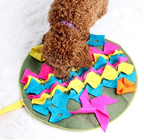 Lovepet Snuffle Mat Narizework Blanket Treining Treining Tapetes Felaing Pet Dog Pet Sniffing Mat Multi-Size Lavagem de
