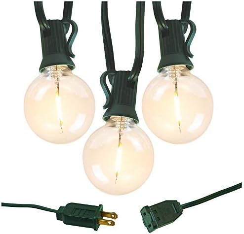 Lumabase Electric Led Globe String Lights com 25 lâmpadas transparentes