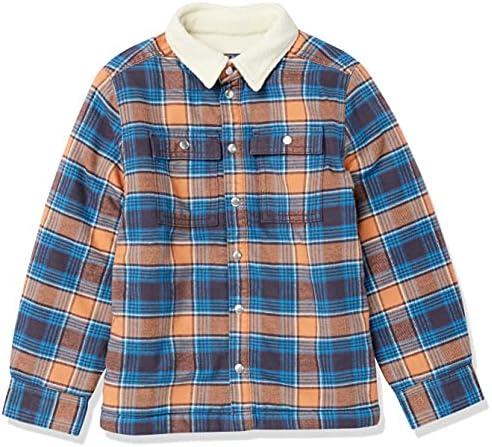 Essentials Boys Flannel camisa de camisa