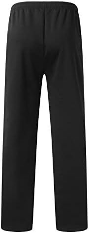 Calças de tecnologia miashui masculino masculino e outono esportes e lazer com zíper sólido calças de bolso comprido
