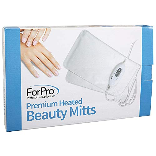 Mitts aquecidos premium da FORPRO, aquecedores de mãos hidratantes térmicos elétricos para tratamentos de spa, configurações