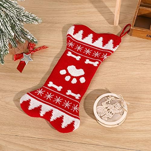 Stone Rain Cains Stocking Christmas Grandes meias de natal decoração personagem para decorações de férias em família Meias penduradas
