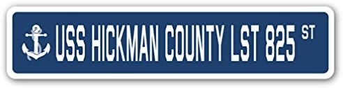 USS Hickman County LST 825 SIGN RUA SILH