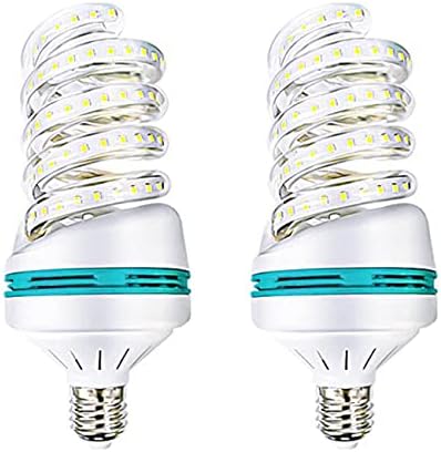 Bulbos de milho de Led Spiral Led Edearkar, 24W E26/E27 Lâmpadas de milho LED Bulbos de 200w equivalente, branco quente 3000k não-minúsculo