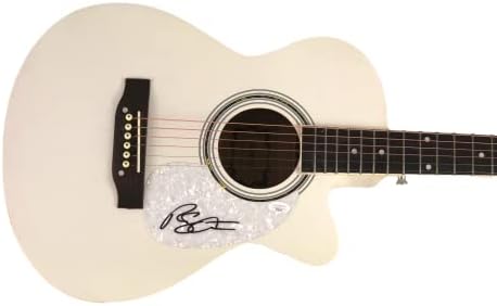 Rodney Atkins assinou o Autograph Tamar Twals Acoustic Guitar W/ James Spence JSA Autenticação - Estrela da Música Country,