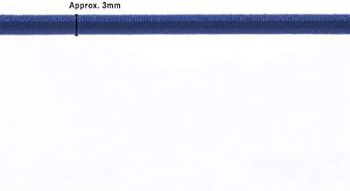 Cordão elástico elástico de 3 mm 11 cores faixas elásticas de elástico diy faixa elástica de máscara caseira para costurar diy,