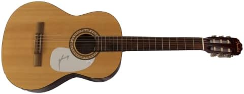 Jared Leto assinou autógrafo em tamanho grande Fender Guitar Guitar B W/ James Spence Autenticação JSA Coa - Trinta segundos