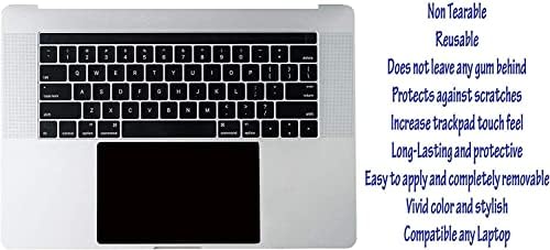 ECOMAHOLICS Premium TrackPad Protector para Apple MacBook Pro 13 13,3 polegadas Laptop, Touch Black Touch Pad Anti Scratch
