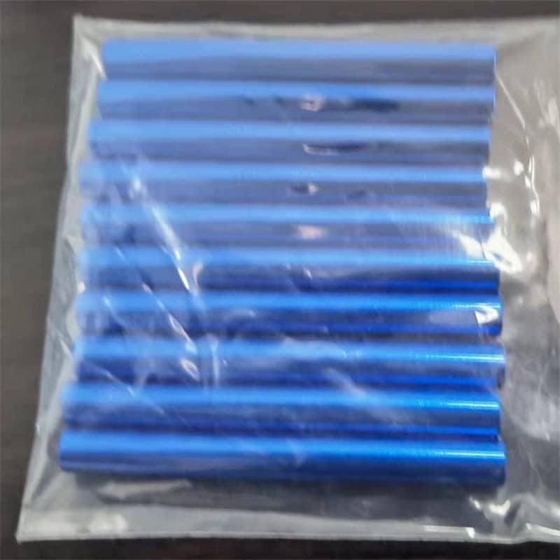 10pcs/lote de alumínio azul profundo hastes de alumínio SPACER M3X10/15/20/25/30/35/40/45/50/55/60/65/70/75/80/85/90/95/100