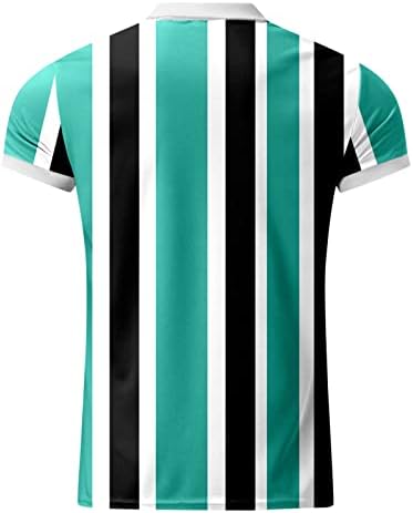 DIYAGO Polo Camisetas Men Zipper Designs Stripes Collar Office Office Golf Summer Tshirts Tops vintage casuais casuais casuais