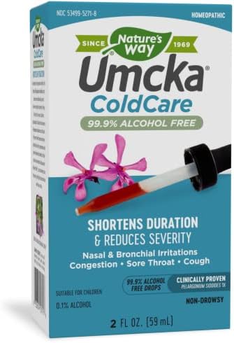 Nature's Way UMCKA Coldcare Original Alcohol Free Gots, 2 fl oz