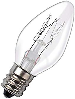 15WE12 Bulbos de 15 watts Compatíveis com Scentsy-Conecte a lâmpada de substituição do que quente de cera noturna C7 15W 120 volts