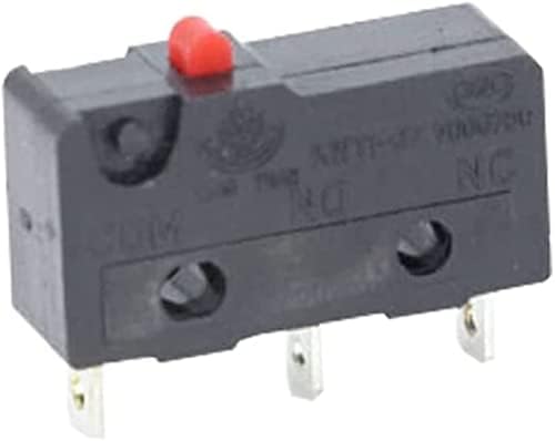 Botão de alimentação de Berrysun 10 pcs Micro interruptor 2/3pin no/nc mini-limite interruptor 5a 250vac kw11-3z roller
