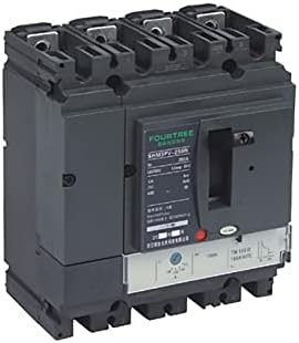 BELOF 1PCS 4P 100N 160N 250N MCCB Molded Case Breaker Air Switch Distribution Protection