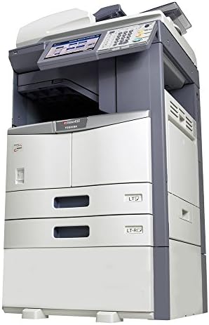 Toshiba E-Studio 455 Copiadora multifuncional em preto e branco do tamanho de um tablóide-45ppm, cópia, impressão, varredura,