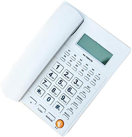 Telefone retrô, número de armazenamento Id ID Office Home Fixo fixo, sem bateria Multi-Color Opcional
