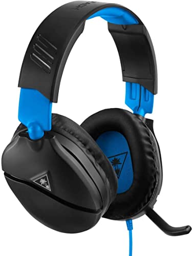 Turtle Beach Recon 70 PlayStation Gaming Headset para PS5, PS4, Xbox Series X | S, Xbox One, Nintendo Switch, Mobile, & PC com