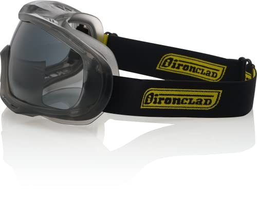 Óculos de segurança de ferro de ferro - estilo de esqui, fumaça
