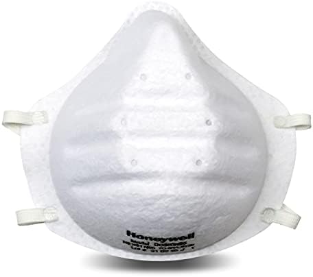 Respirador de copo moldado N95 aprovado pela Honeywell Nisoh, 20-Pack