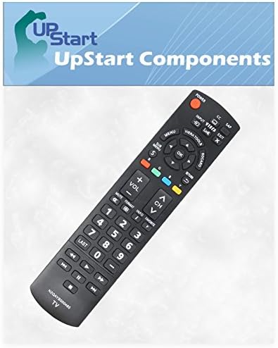 Substituição de 2 pacote TC-L32S1 HDTV Controle remoto para TV da Panasonic-Compatível com N2QAYB000508 Panasonic TV Remote Control