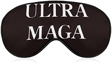 Ultra Maga Sleep Masks Cobertão Olhos Blackout com Strap Elasta Ajustável Viagem Cegada Para Mulheres Men Men Yoga Viagem